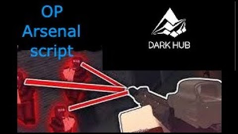 DarkHub script for Arsenal review link to the script in the description