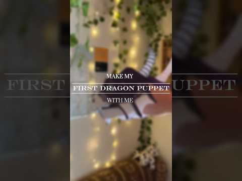 Make My First Dragon Puppet With Me Any Name Ideas|| Dragonpuppets