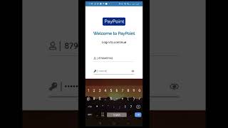 How to setup Paypoint mobile app screenshot 1