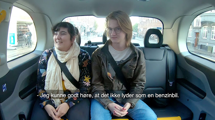 Ny eldrevet TAXA i København! London Black Cab