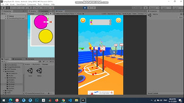 Jump Dunk 3D Unity Game Source Code + Admob Ads