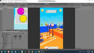 Jump Dunk 3D Unity Game Source Code + Admob Ads screenshot 2