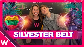 🇱🇹 Silvester Belt (Lithuania Eurovision 2024) | Emporia Lounge Interview in Malmö screenshot 5