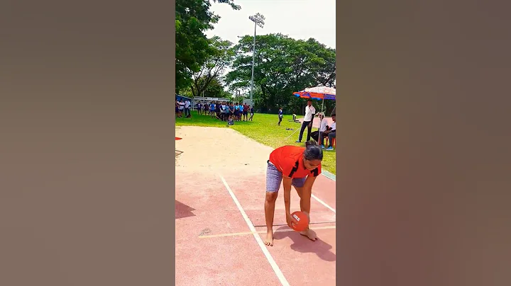 Over Head Ball Throw BPeD Physical Test-23 GCPE #video #shortvideo #youtube #sports #shortsfeed