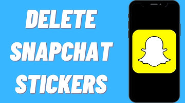 How To Delete Stickers On Snapchat (EASY)