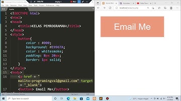 TUTORIAL CARA MEMBUAT BUTTON DI HTML - HTML /BUTTON #css #html #htmlcss #htmltutorial