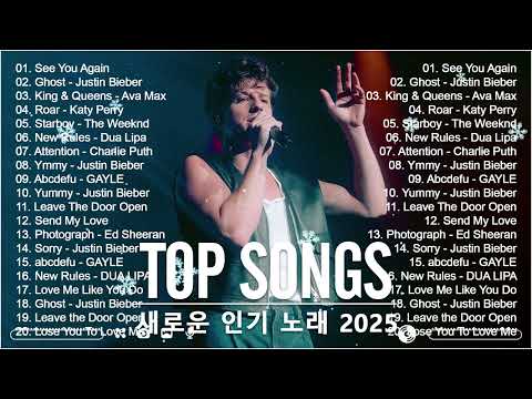 [ᴘʟᴀʏʟɪꜱᴛ] 빌보드차트 핫 100 광고없는 - 인기팝송 모음 - 트렌디한 최신 팝송 노래 모음 - Top 100 Billboard Chart 2025
