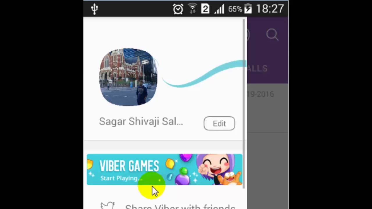 how to send viber message to email