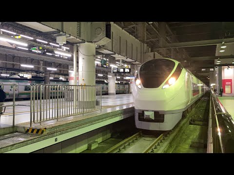 上野駅常磐線特急ときわ入線