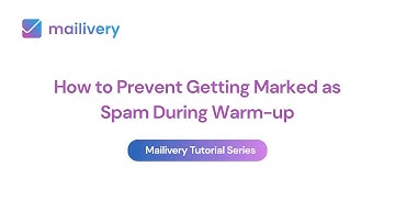 How to Prevent Getting Marked as Spam During Warm-up
