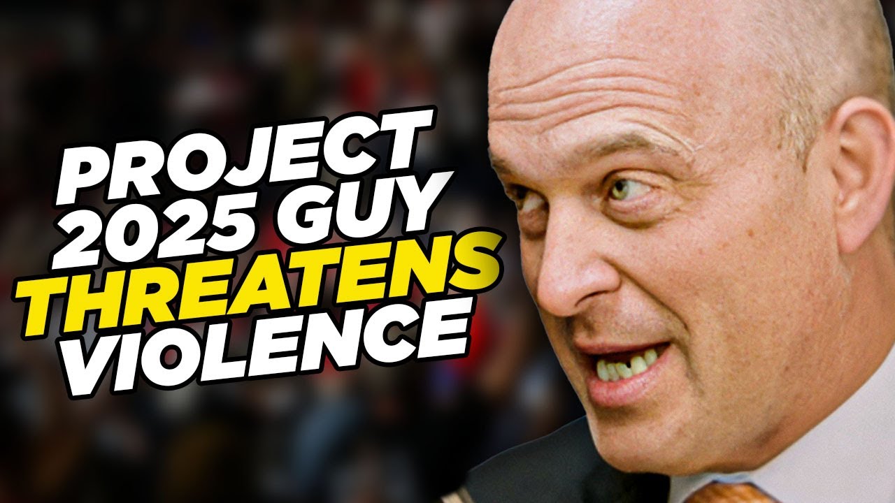 Project 2025 Architect Issues Direct Threat Of Violence To The Left