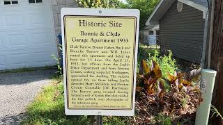 Bonnie and Clyde hideout/shootout house Joplin Mo. 1933