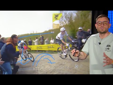 Paris-Roubaix 2025 : Pourquoi Tadej Pogacar a-t-il chuté ? (La palette + le débrief de la course)