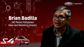 JAC S4: Brian Badilla, Marketing and Sales Director | JAC Motors Philippines