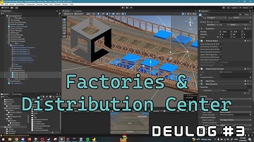 Building factories and distribution centers - Devlog #3