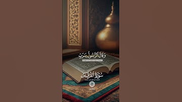 تلاوة خاشعة من سورة الفرقان