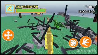 Blocky  Dino  Park ; Raptor  Attack screenshot 4