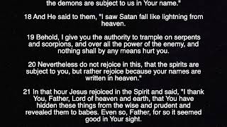 Luke 10 - English l Audio & Scripture l NKJV