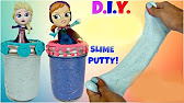 DIY #SLIME #Putty #Gak 2 Ways! Liquid Starch or #Borax with #Frozen