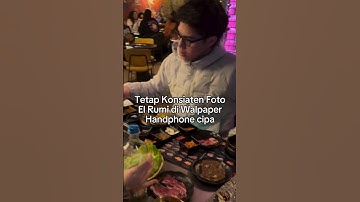 El rumi dan Syifa Hadju makan Korean Barbeque di Amsterdam #syifahadju #elrumi