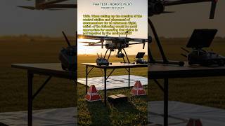 FAA Remote Pilot Q1263 #remotepilot #aviation #drone #exams #shorts
