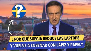 🔴¿POR QUÉ SUECIA DECIDIÓ REDUCIR LAS LAPTOPS Y VOLVER A ENSEÑAR CON LÁPIZ Y PAPEL EN LOS COLEGIOS? 