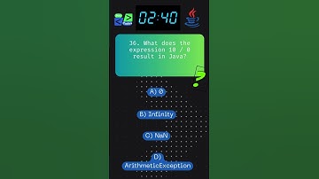 Q36|Java Quiz: Test Your Knowledge with These Java Programming Questions! #java #quiz #javascript