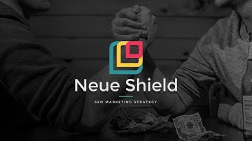 Neue Shield Business PowerPoint Template - Warna Slides