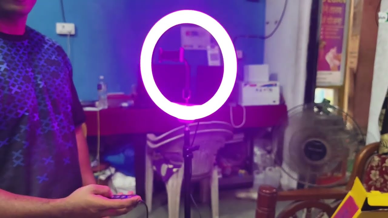 DIGITEK 14 Inch Multi-Color LED Ring Light | 