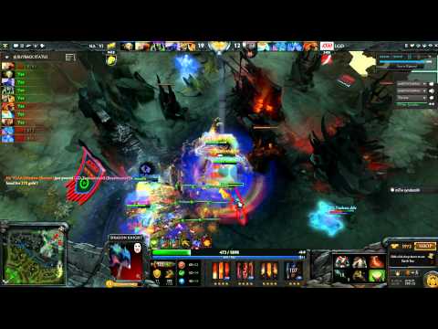 Na`Vi LightOfHeaveN Legendary Blackhole vs LGD @ The International 2