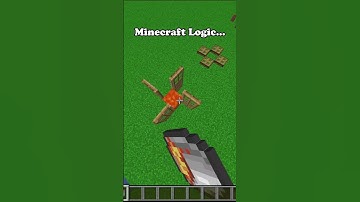 Minecraft Logic 🤔💀🙏 #minecraft #memes #funny #shorts #viralvideo #video #gaming #subscribe