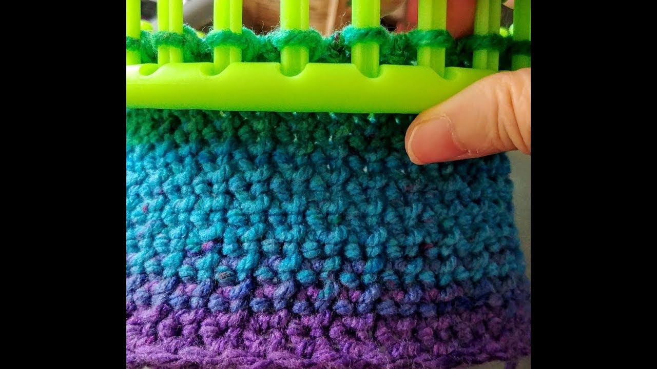 How to Loom Knit a Brioche Stitch Scarf (DIY Tutorial) 