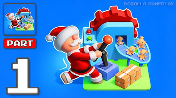 Toy Factory - Gameplay Walkthrough Part 1 - Build Toys Run The Factory (iOS, Android)