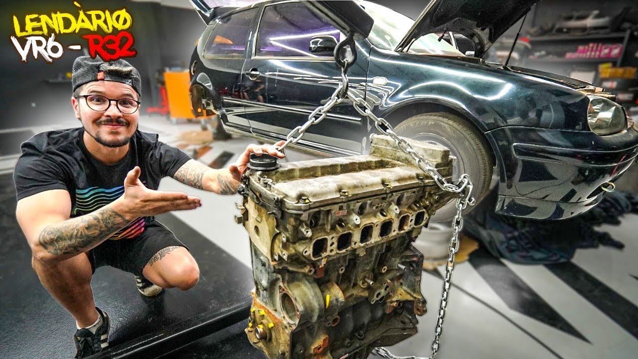 COMPREI O LENDÁRIO MOTOR R32 PARA O PROJETO DO GOLF SAPÃO 4x4