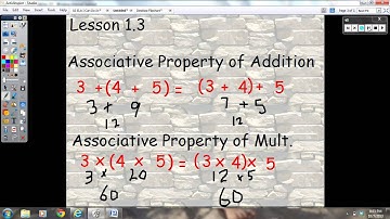 Lesson 1.3 Properties