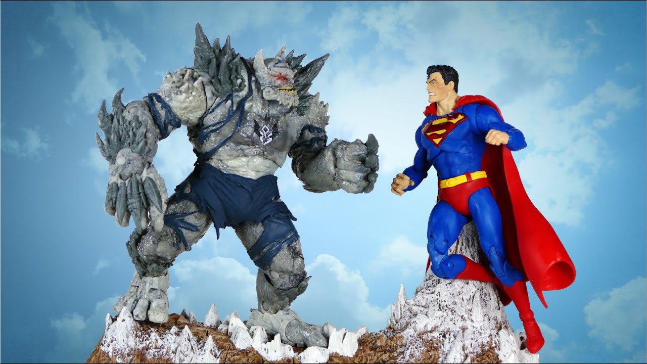 McFarlane Toys DC Multiverse Superman vs The Devastator Batman Earth -1 -  YouTube