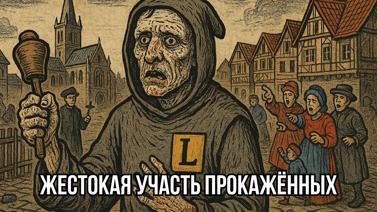 Почему Ты Бы Не Продержался И Дня В Роли Заражённого ПРОКАЗОЙ В Средневековой Европе