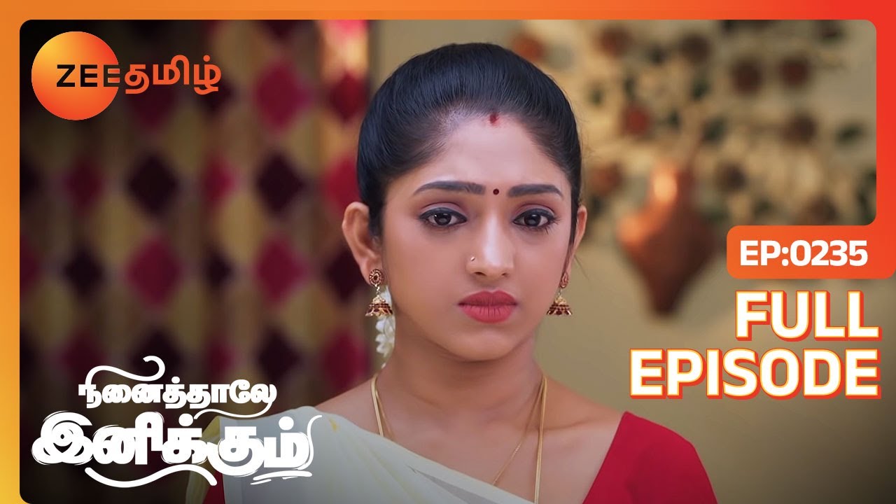 darshini ஏன் இப்படி திட்டுறாங்க பொம்மிய | Ninaithale Inikkum | Full Ep 235 | Zee Tamil | 23 May 22