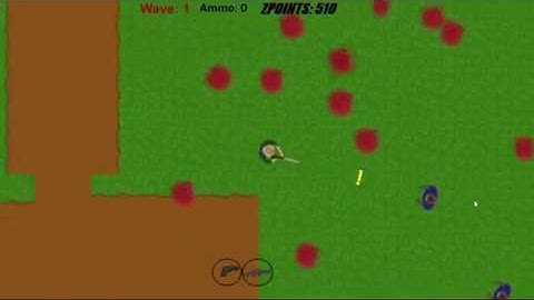 2D Indie Zombie Shooting Game Made With Construct 3