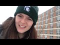 WHAT BEING A STUDENT AT MICHIGAN STATE IS *really* LIKE! // day-in-the-life vlog
