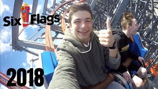 SPRING BREAK AT SIX FLAGS NEW ENGLAND VLOG!! (2018)