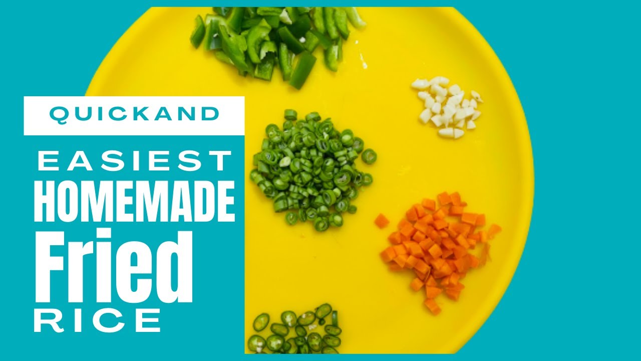 Vegetable fried rice/How to make vegetable fried rice telugu YouTube