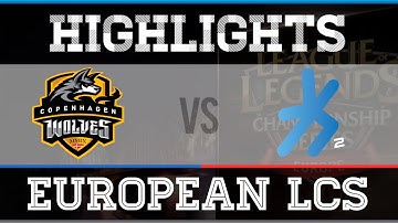 EU LCS Spring 2015 Highlights : Copenhagen Wolves vs H2k Gaming (W1D1)