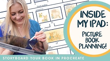 How I Storyboard and Paginate a Picture Book in Procreate on the Ipad