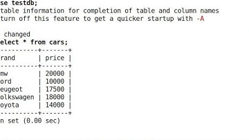 Python Tutorial - MySQL Database Part 2