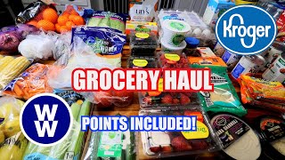 BIG 2 Week WW Grocery Haul🛒 for WEIGHT LOSS Maintenance &amp; Weight Watchers Meals -WW POINTS INCLUDED!