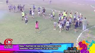 TENA GONZALEZ, DT DE SVO.  NORTE - FINAL PARTIDO IDA EN EL PARQUE COLÓN