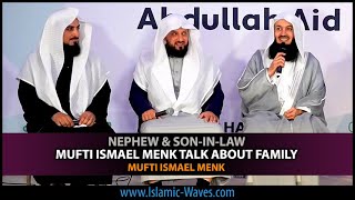 MUFTI MENK With His Nephew And Son In Law