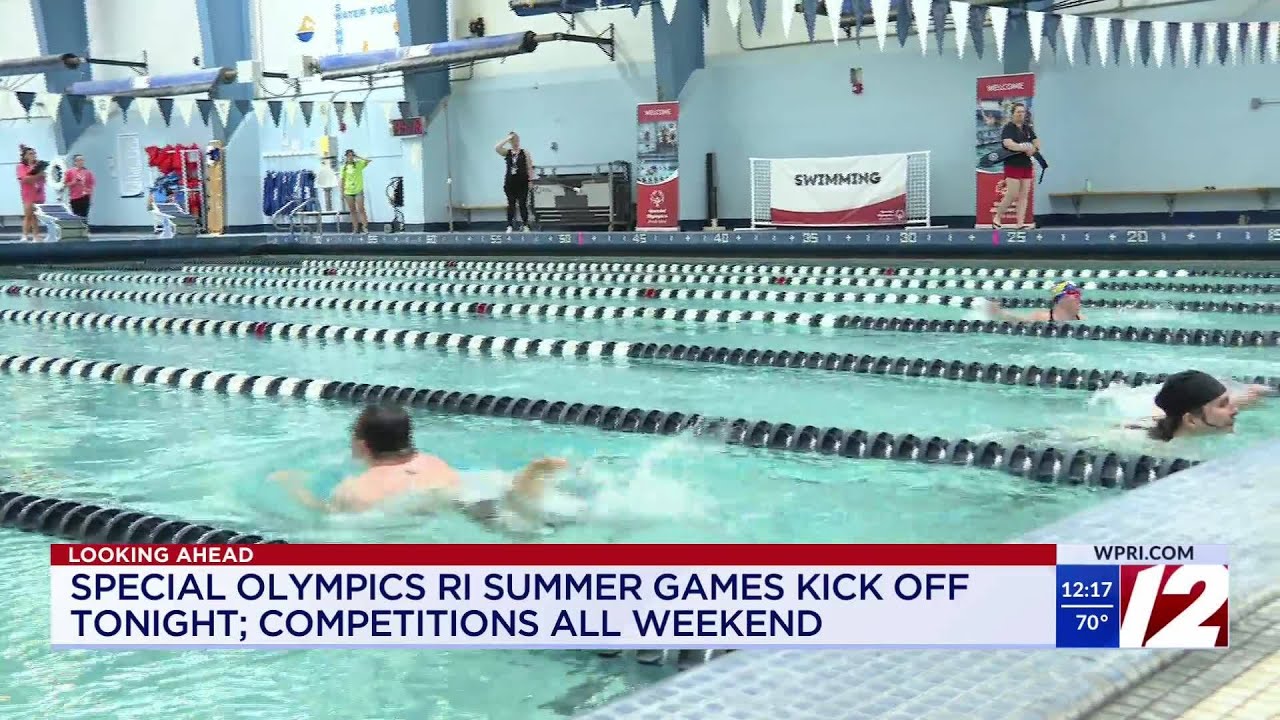 Special Olympics RI summer games kick off Friday night - YouTube