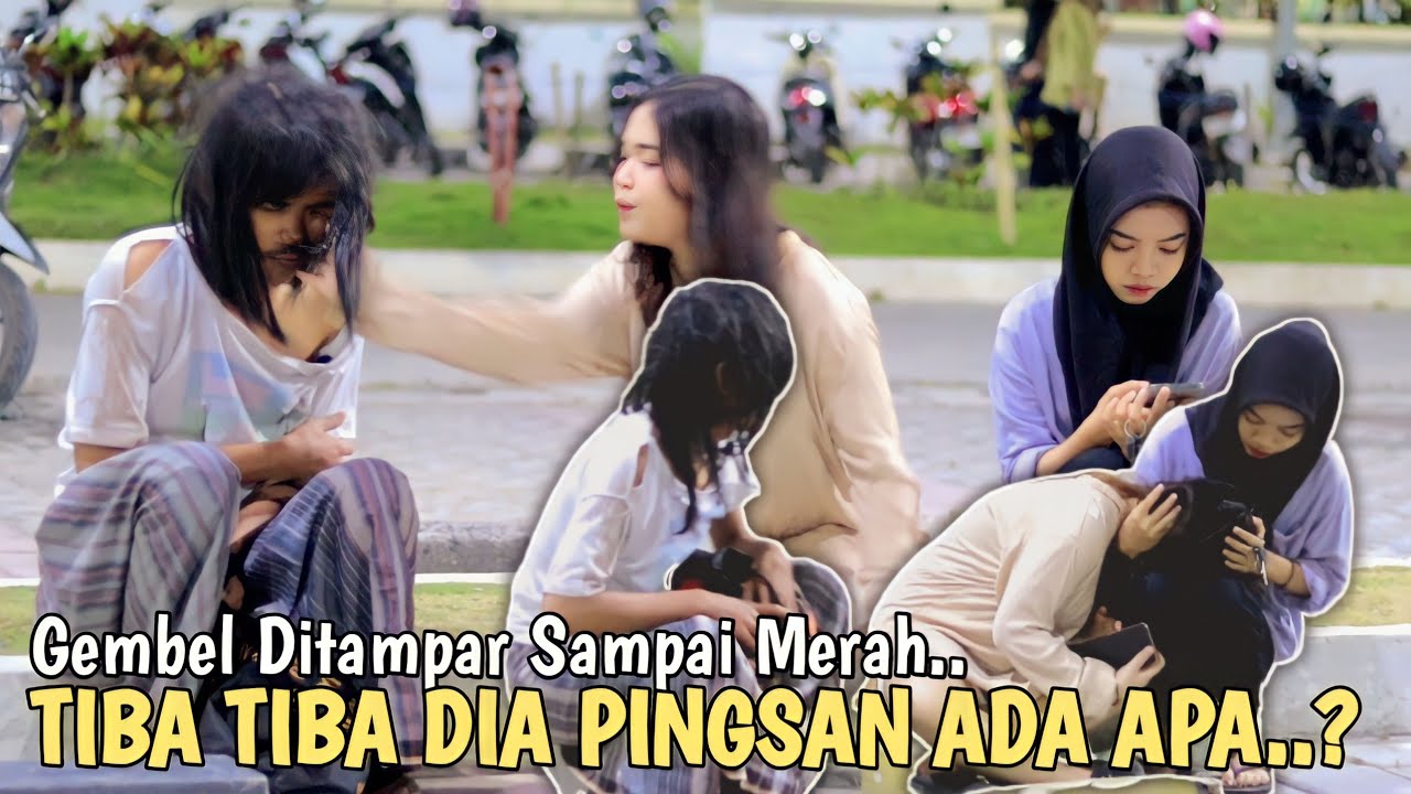 PRANK SHOLAWAT ❗ GEMBEL DI TAMP4R, CEWEK INI NYESEL SAMPE PINGSAN